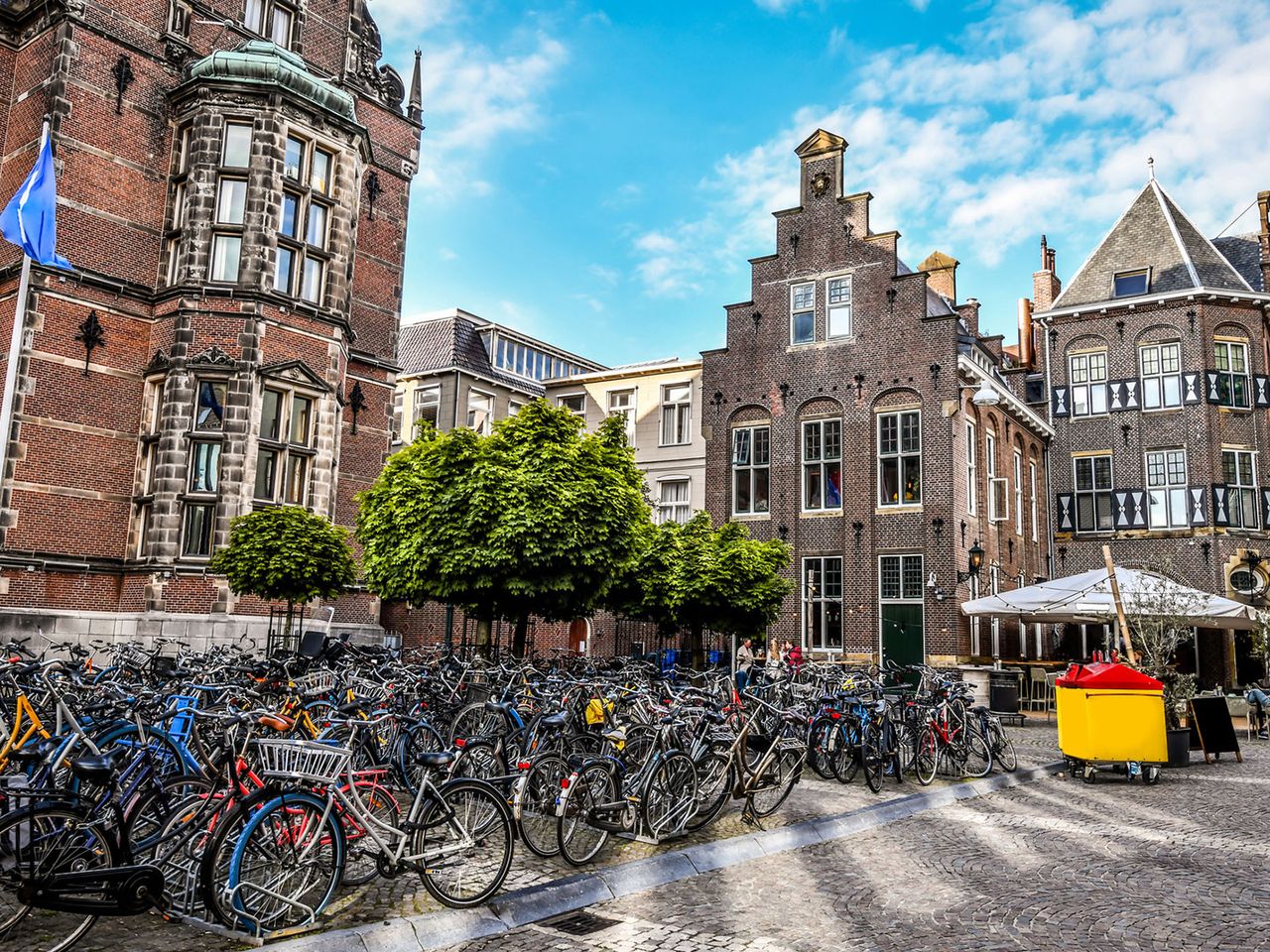 Fahrräder in Groningen, Niederlande