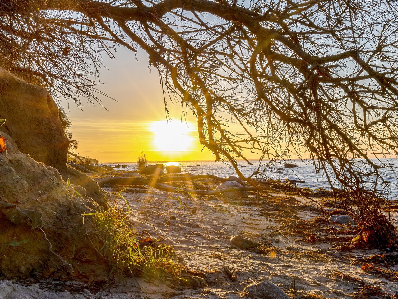 Steilküste auf der Insel Poel, Ostsee