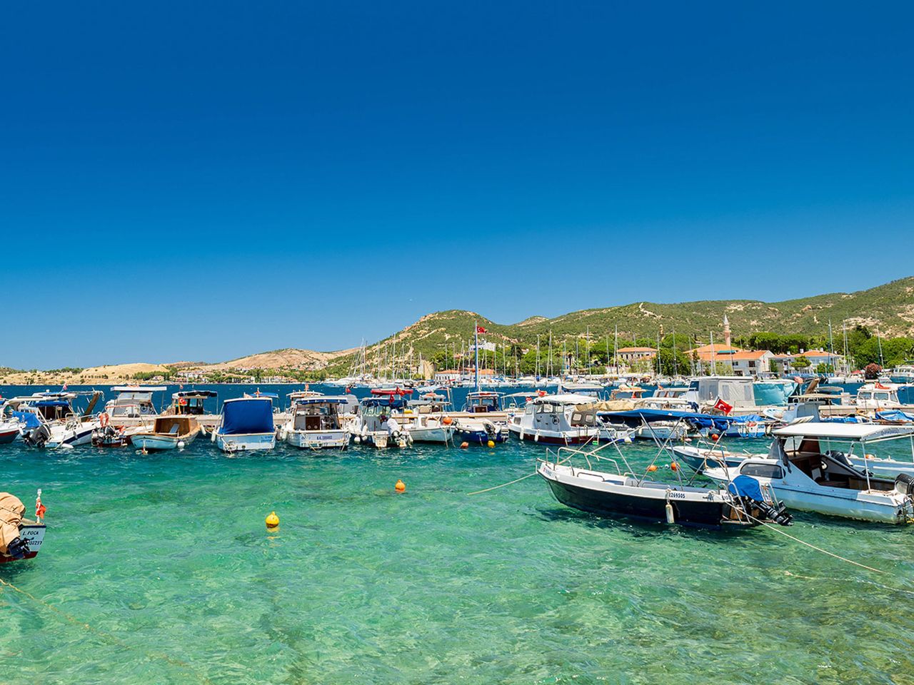 Foca an der Ägäis, Türkei