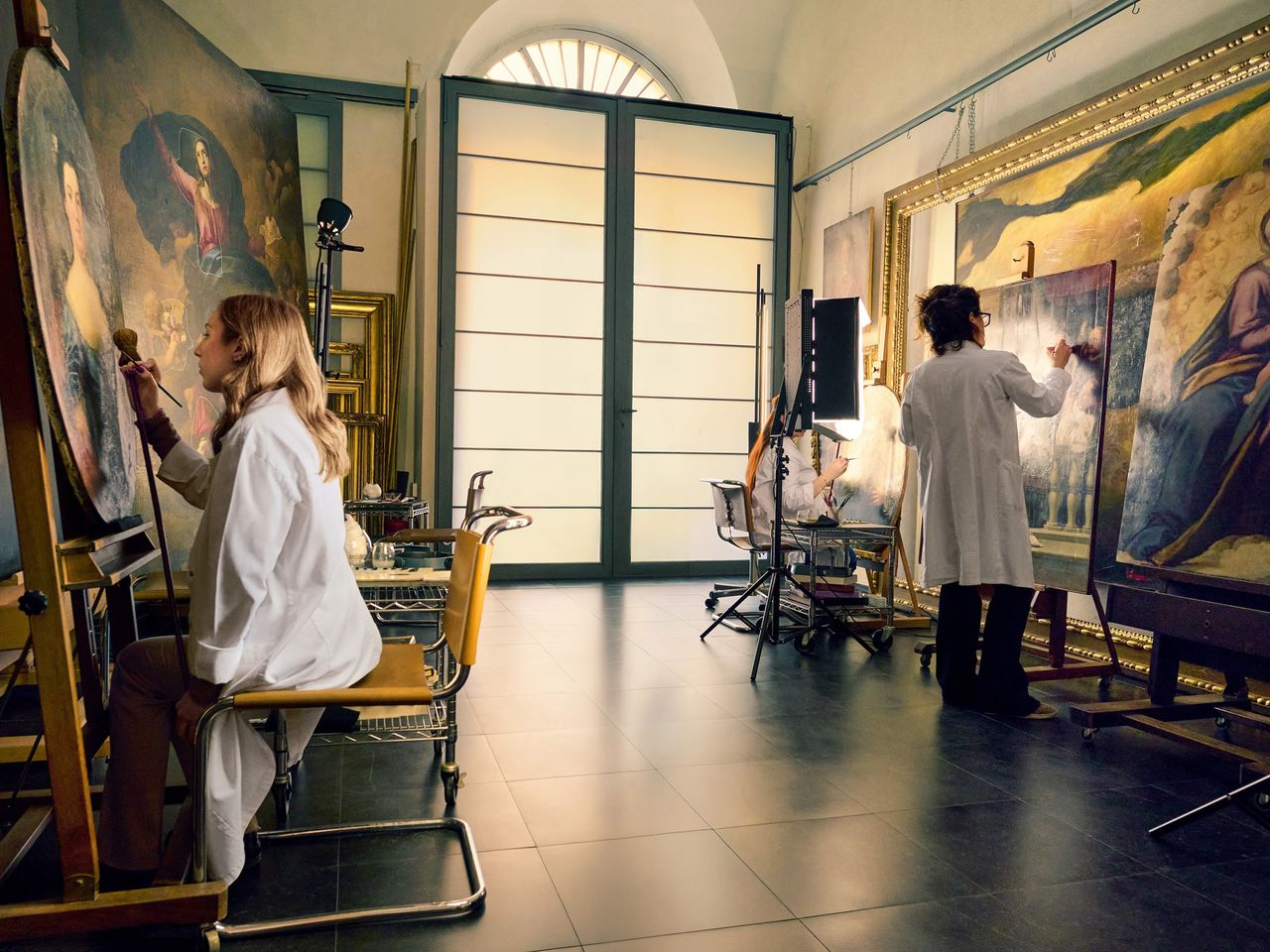 Kunstrestauration in Rom