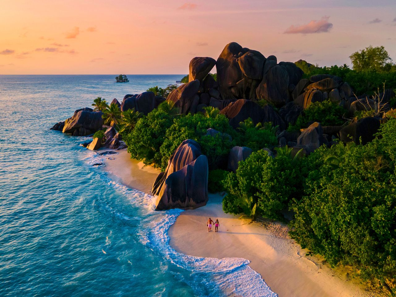 Anse Source d'Argent, Strand auf den Seychellen