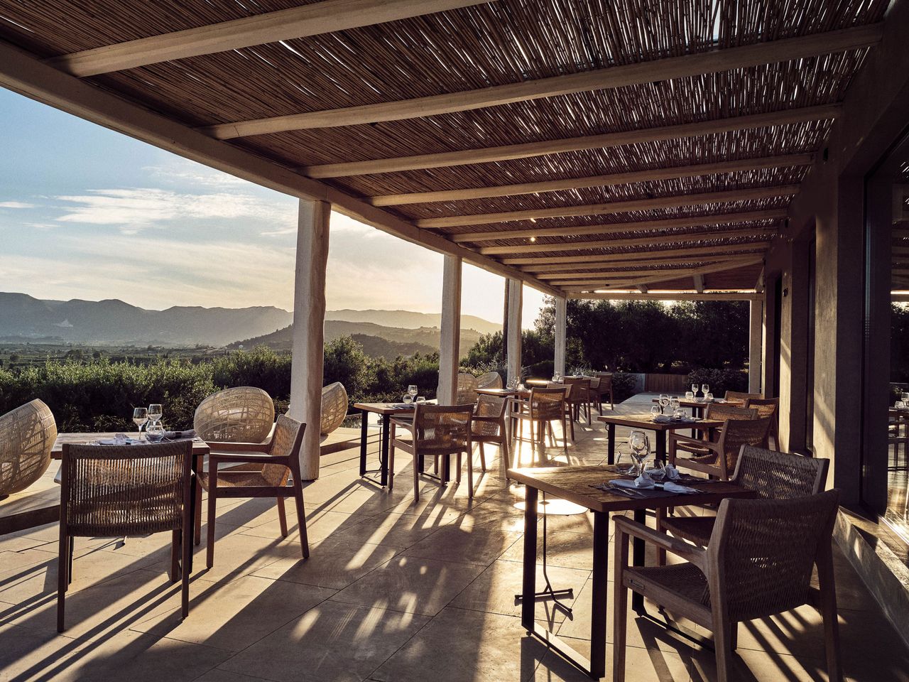 Flow Dine & Wine, Außenbereich