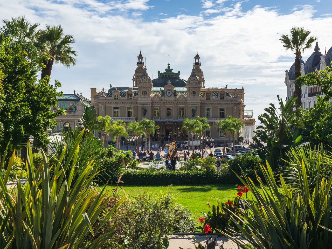 Blick auf das Monte-Carlo Casino, Monaco