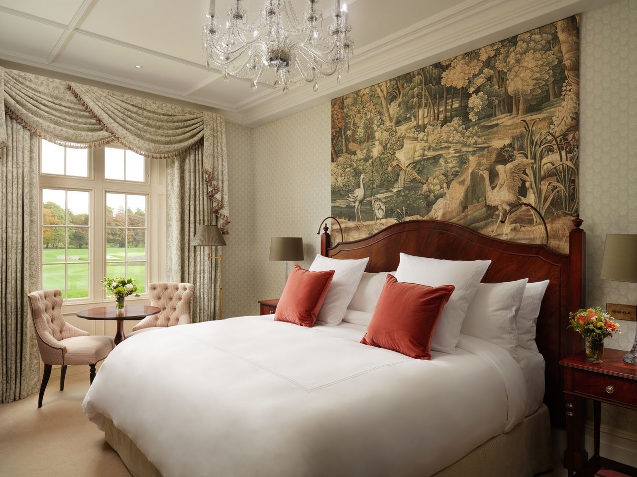 Schlafzimmer im Adare Manor