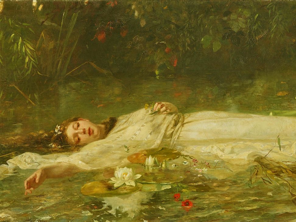 Ophelia von Friedrich Heyser