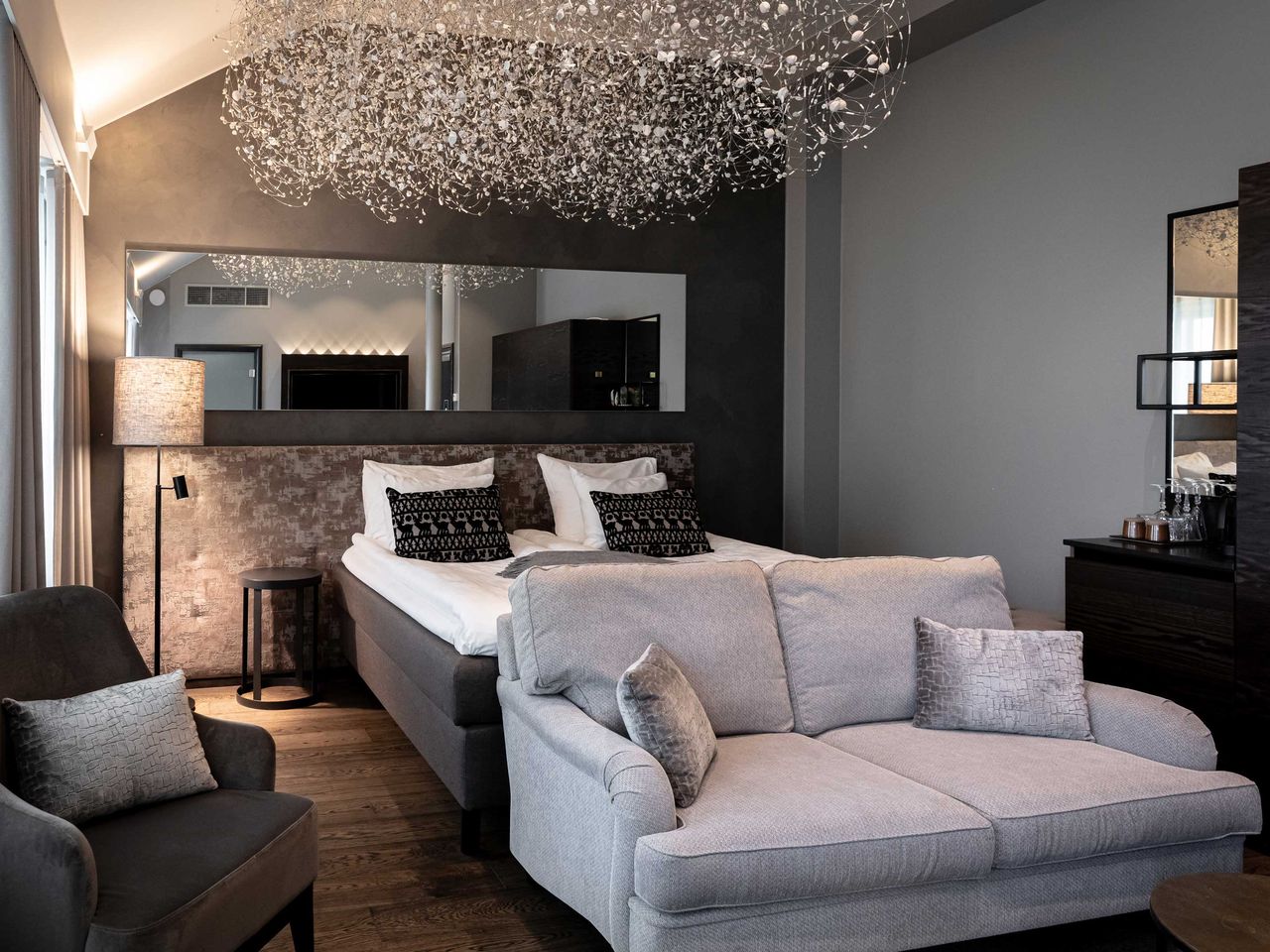Arctic Penthouse Junior Suite im Lapland Hotels Bulevardi