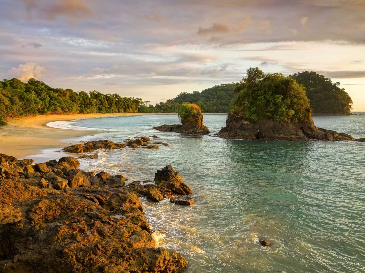 Strand im Manuel Antonio Nationalpark, Costa Rica