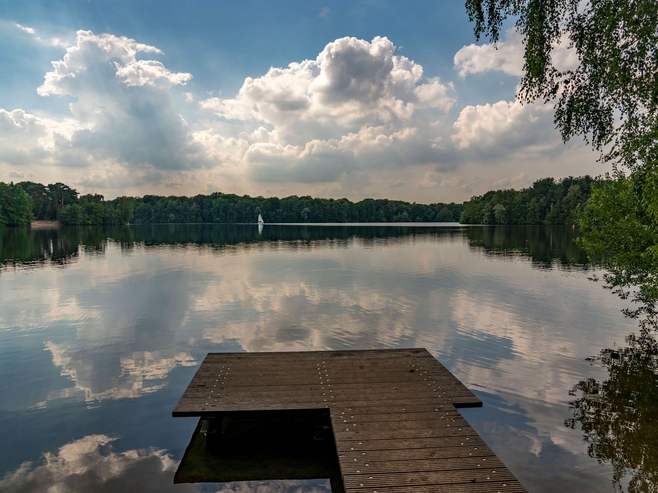 Steg am Wolfssee, Sechs-Seen-Platte in NRW