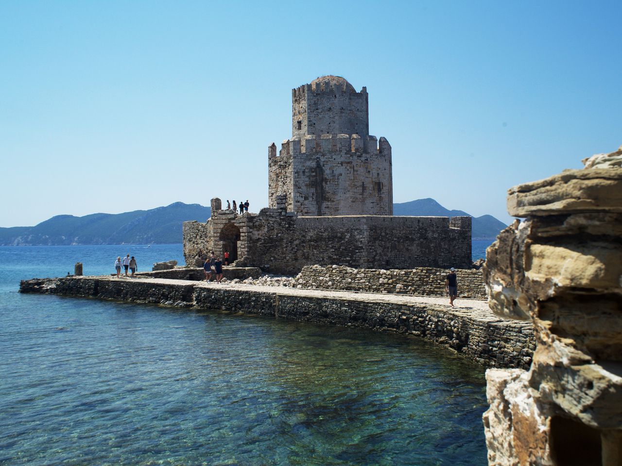 Burg von Methoni, Messenien, Griechenland