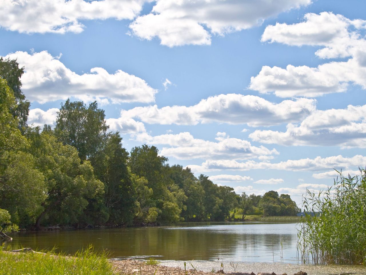Rāzna-See in Lettland