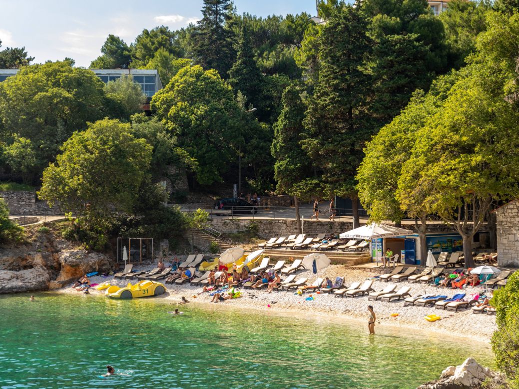 Rabac in Istrien, Kroatien