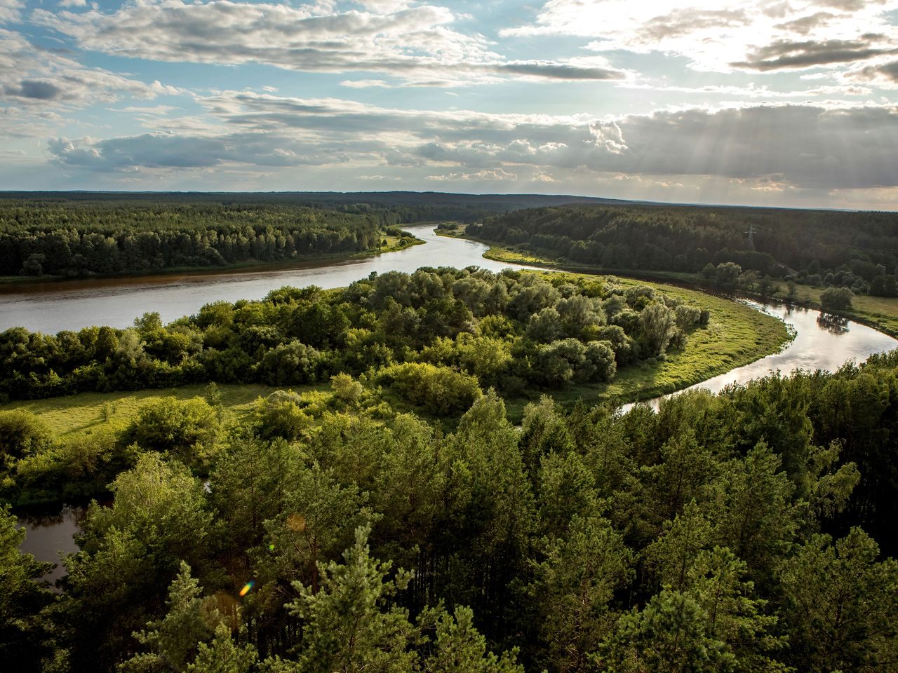 Nationalpark Dzūkija, Fluss Nemunas (Memel)