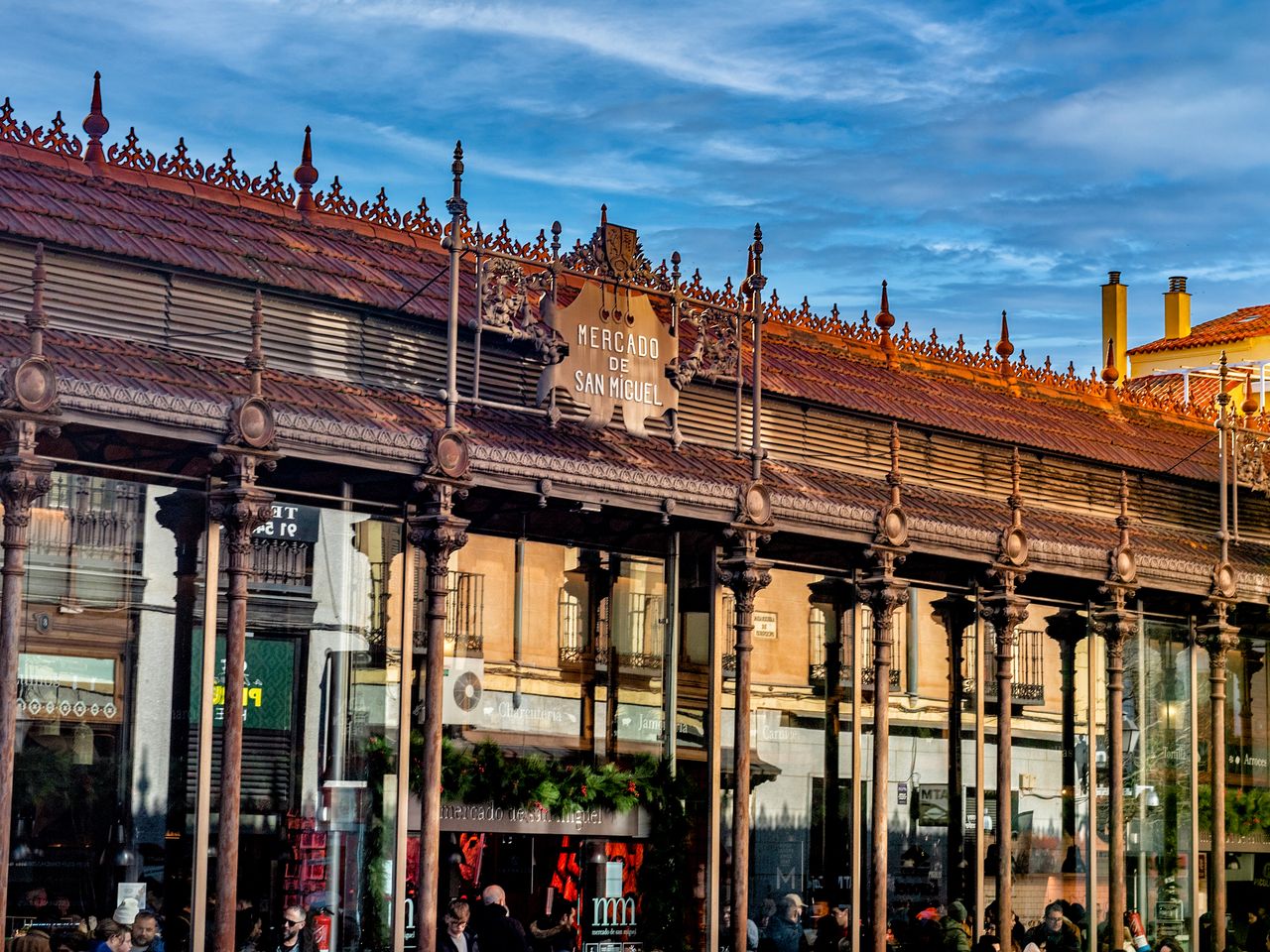 Mercado de San Miguel in Madrid, Außenansicht