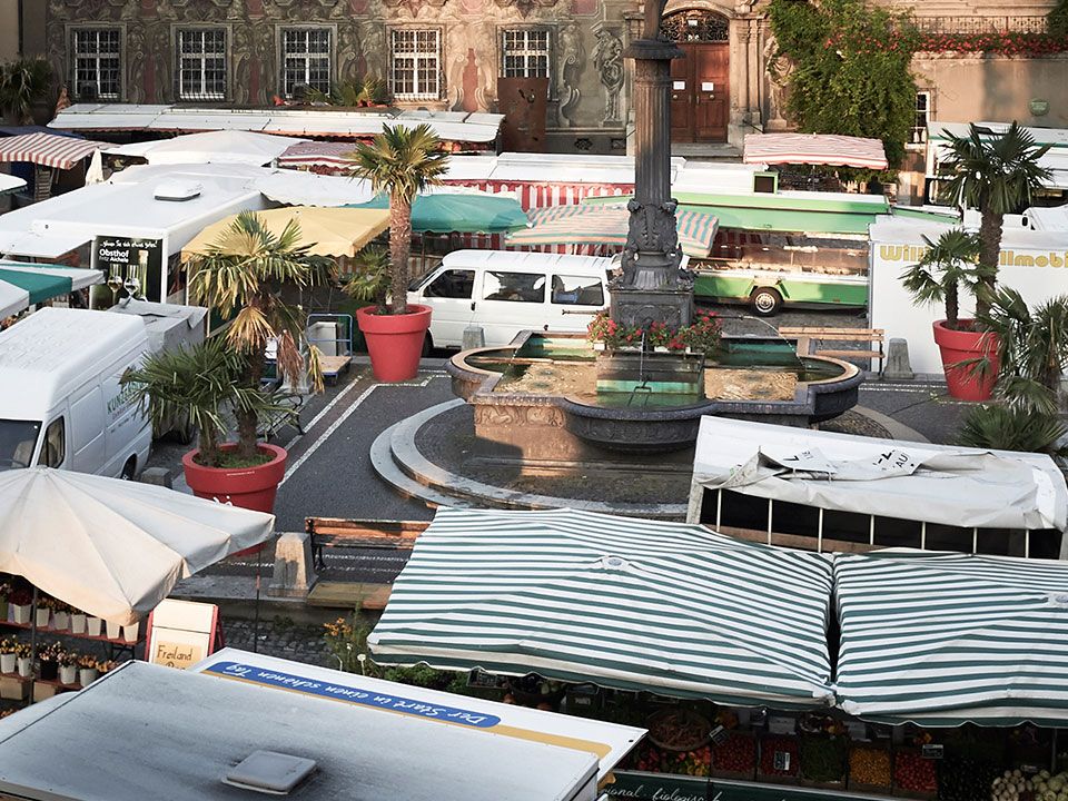 Wochenmarkt Lindau 