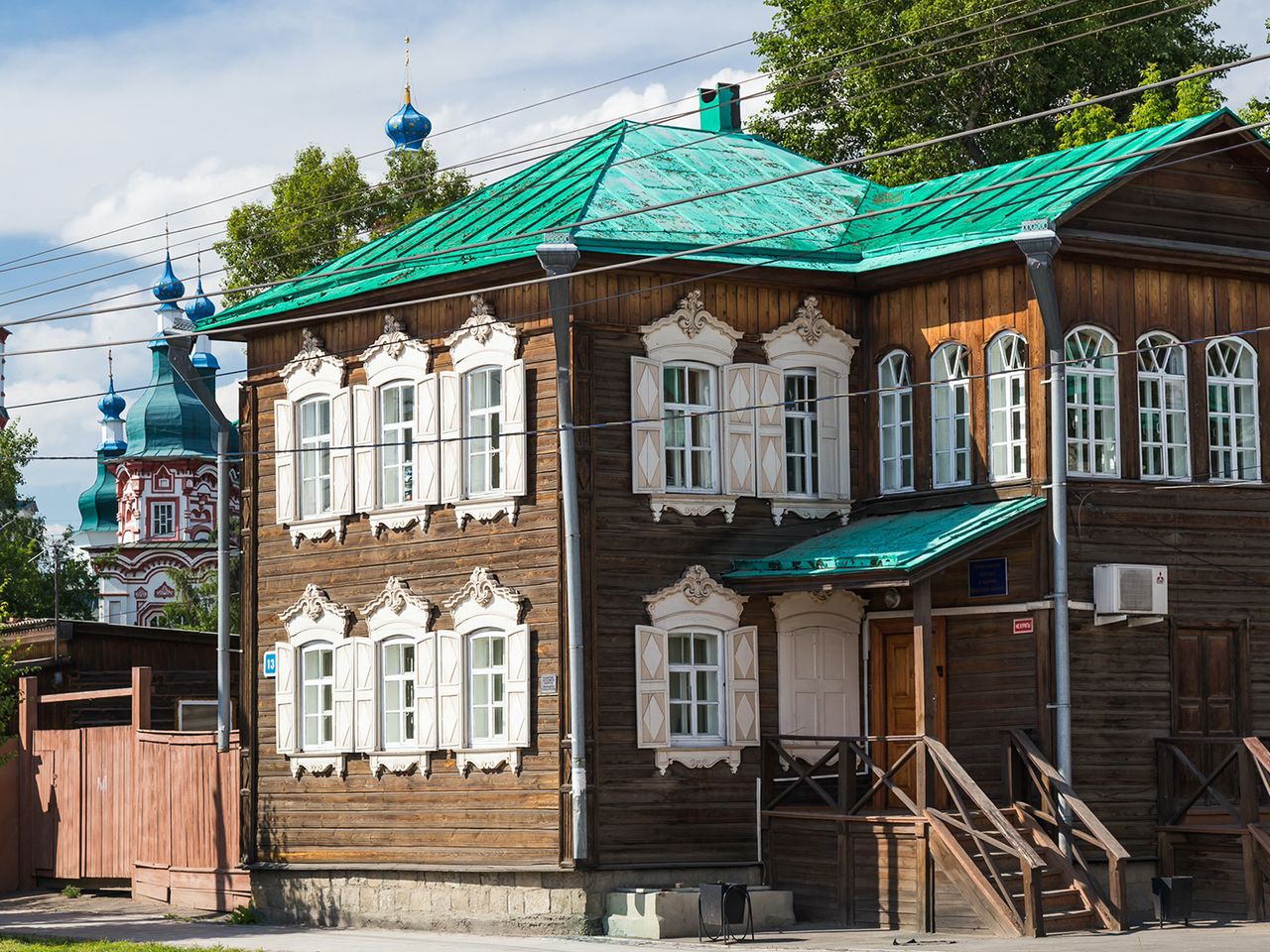 Holzhaus in Irkutsk