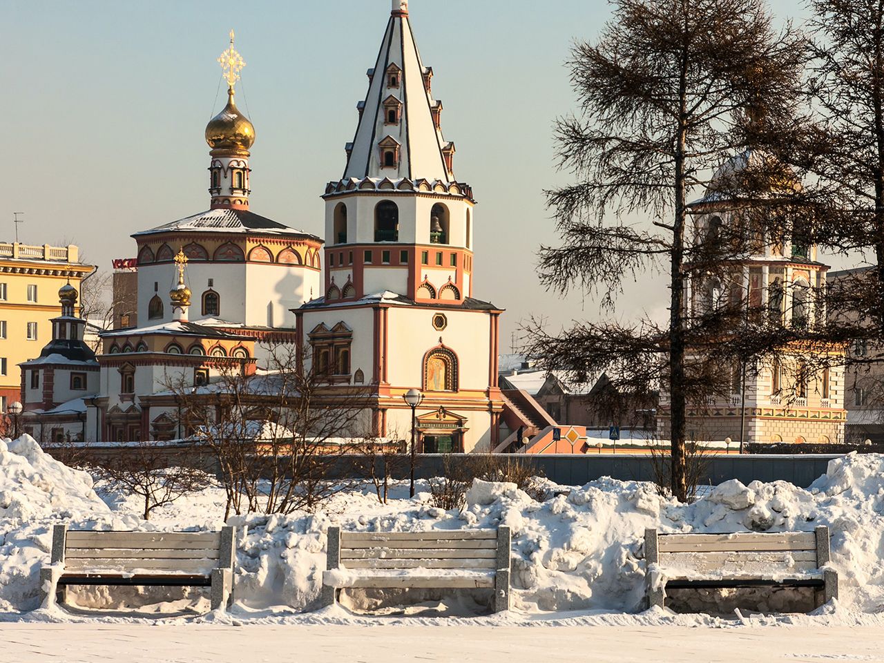 Orthodoxe Kirche in Irkutsk