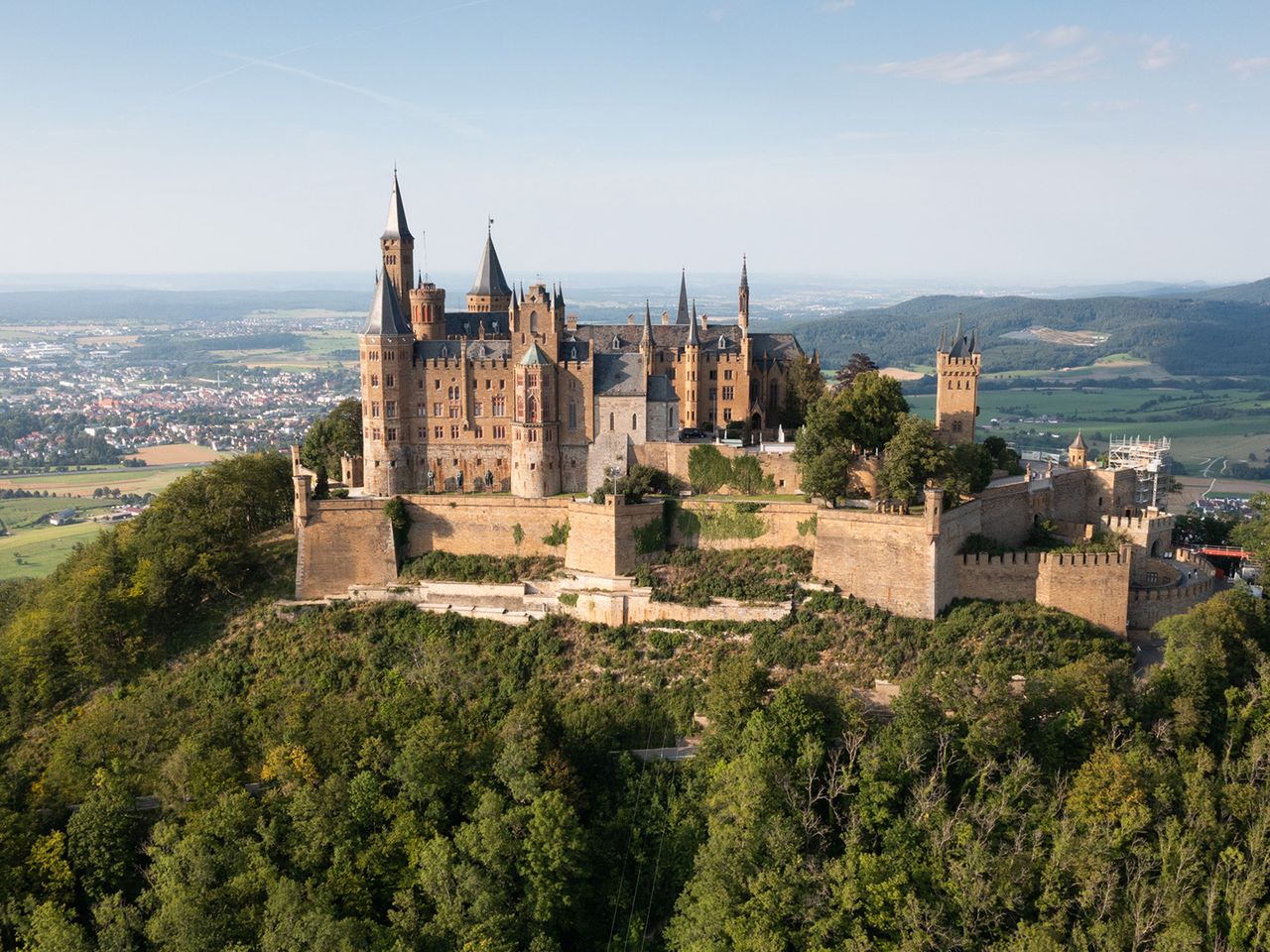 Dornröschen Schloss: Burg Hohenzollern