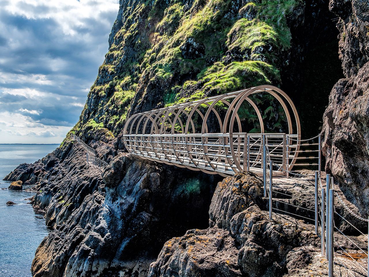 Gobbins Path Nordirland