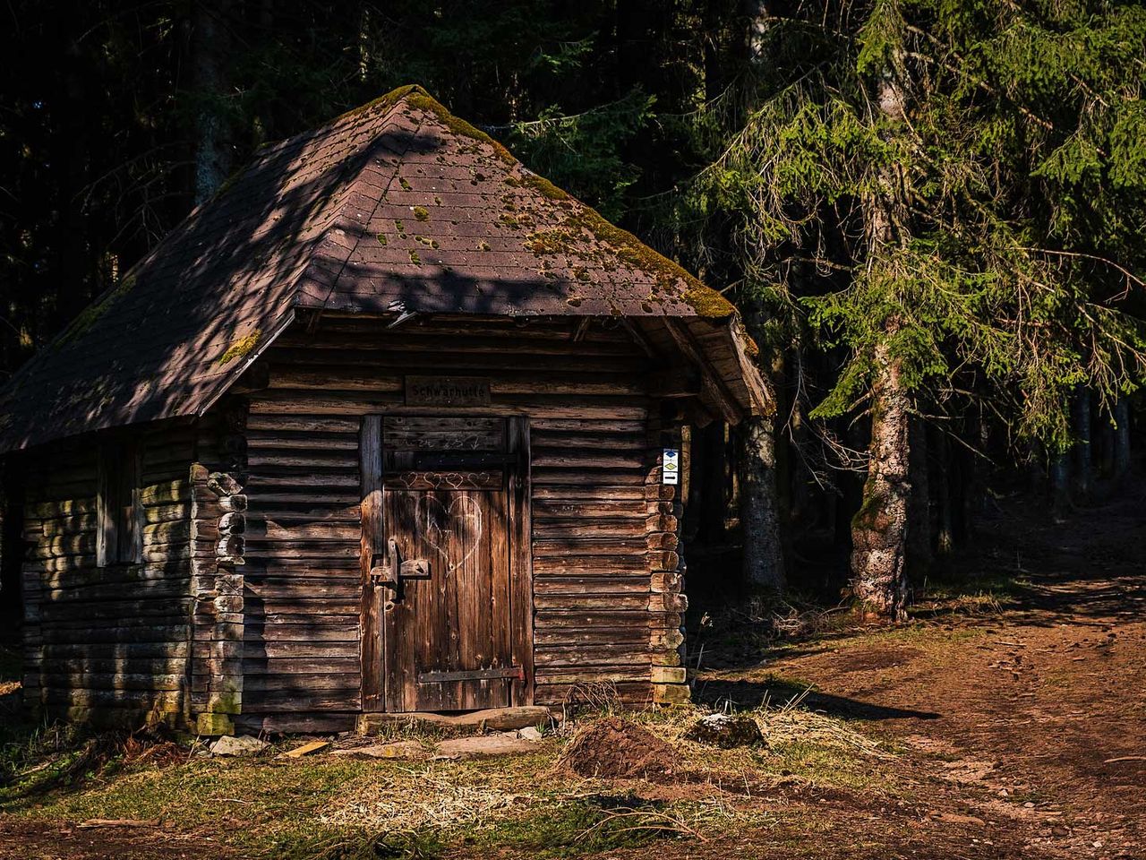 Hütte im Zweitälerland im Schwarzwald