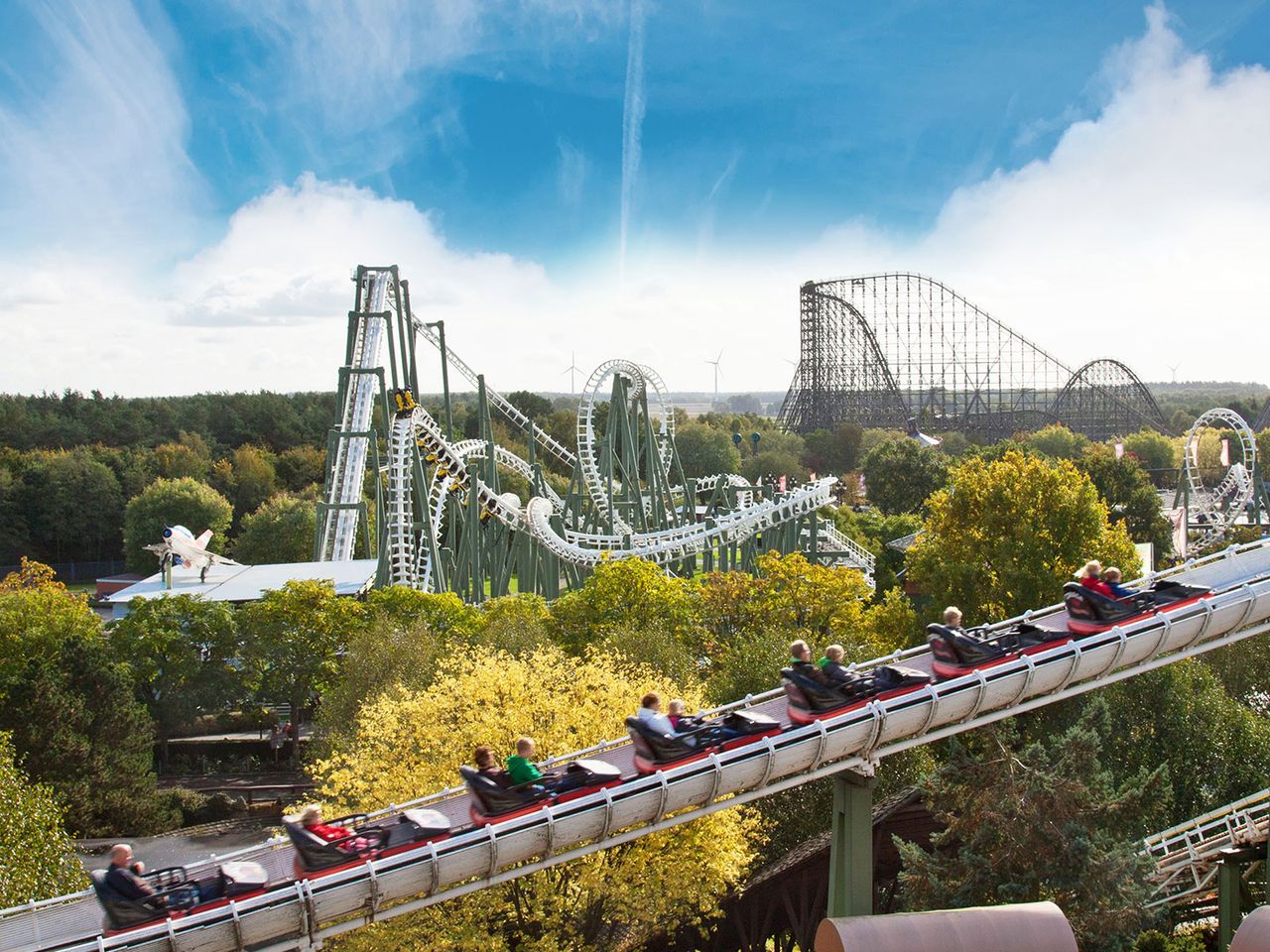 Fahrgeschäft im Heide Park Resort