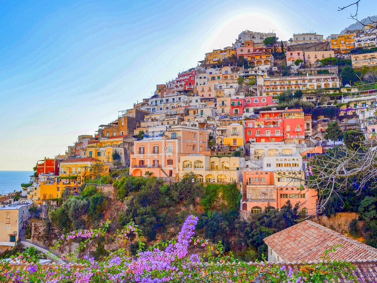 Positano an der Amalfiküste