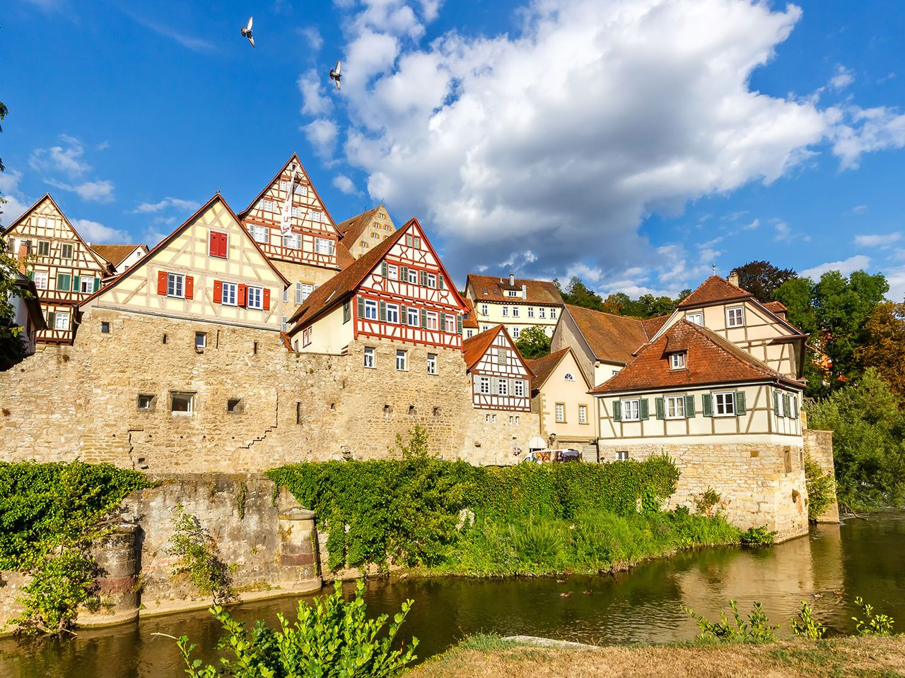 Schwäbisch Hall und der Kocher 
