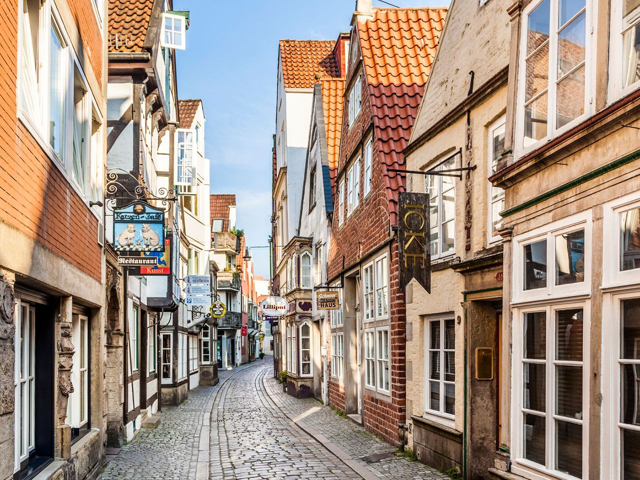 Schnoor in Bremen 