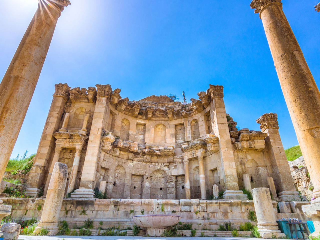 Römische Ruine in Jerash, Jordanien