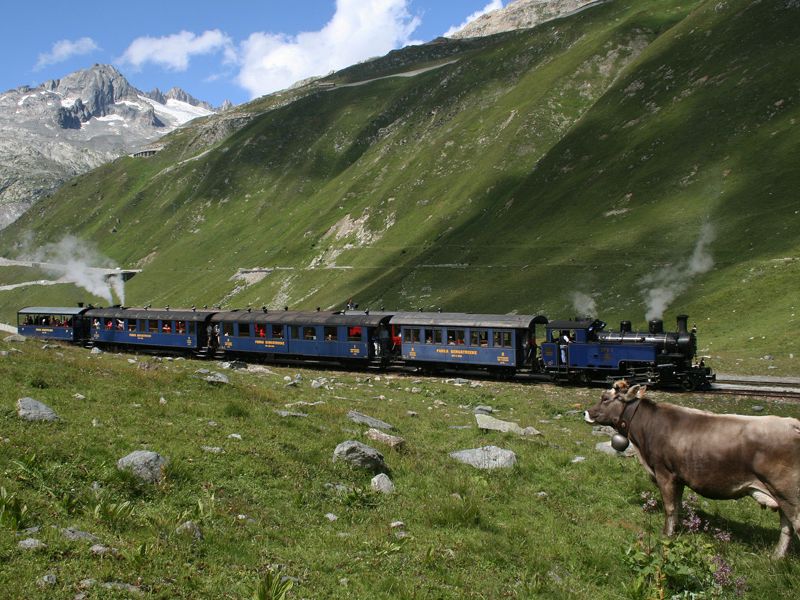 Furka-Bergstrecke, Schweiz