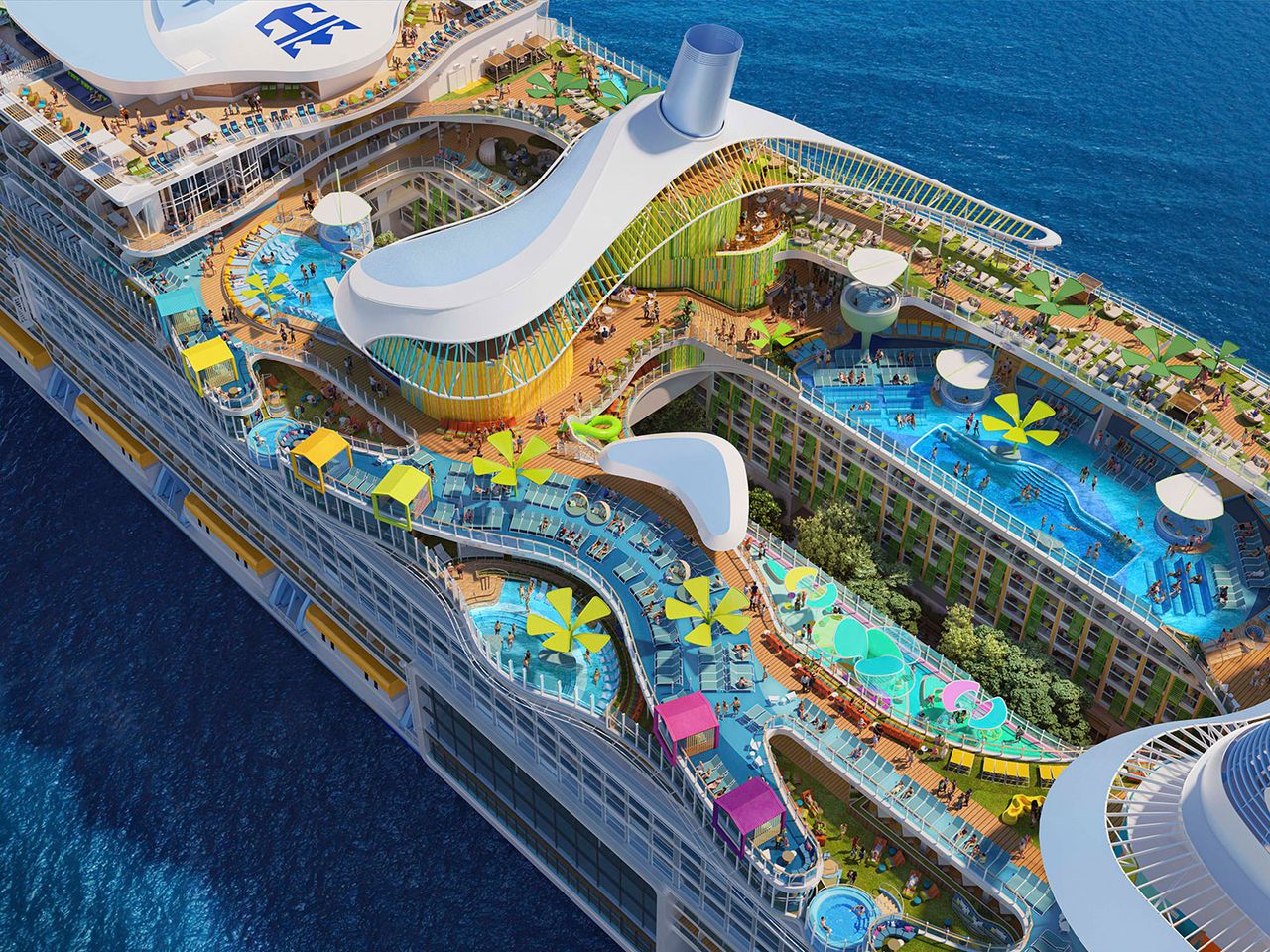 Icon of the Seas, Kreuzfahrtschiff 2024 von Royal Caribbean