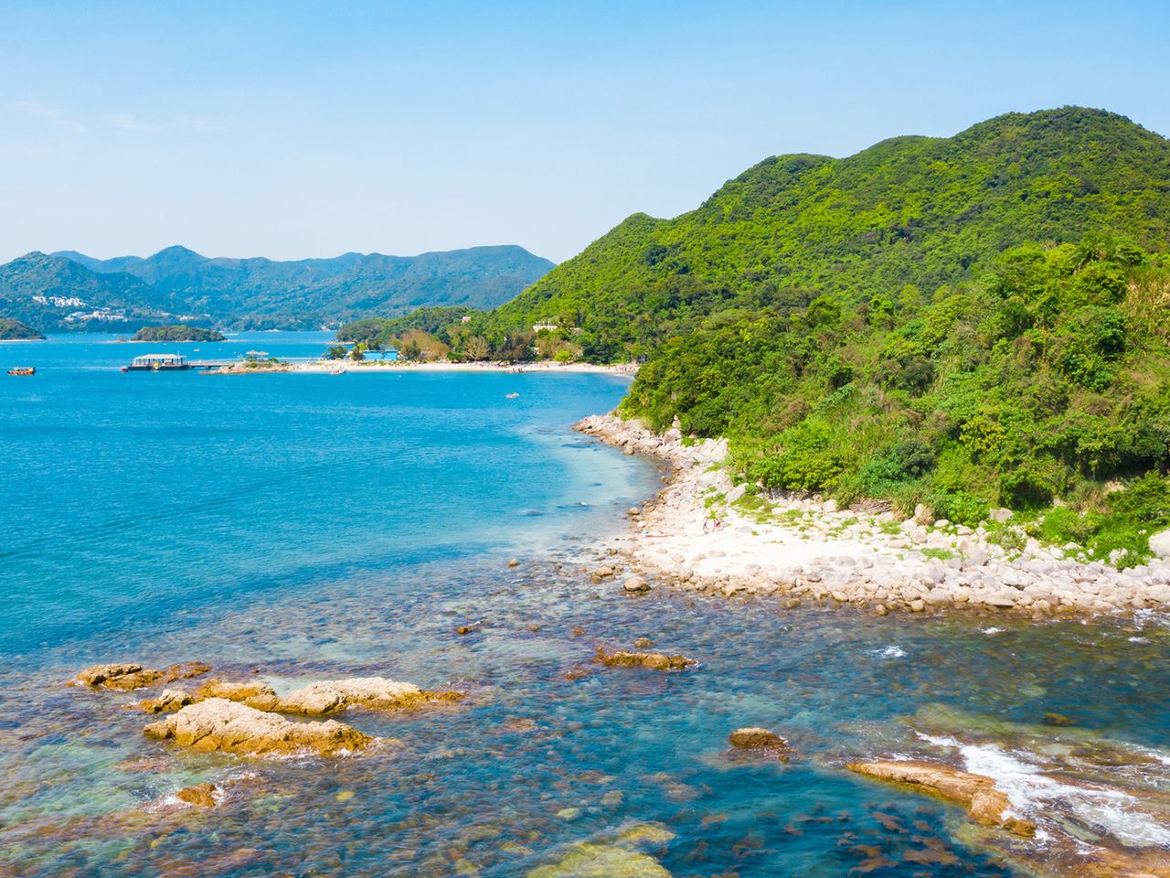 Sharp Island bei Hongkong