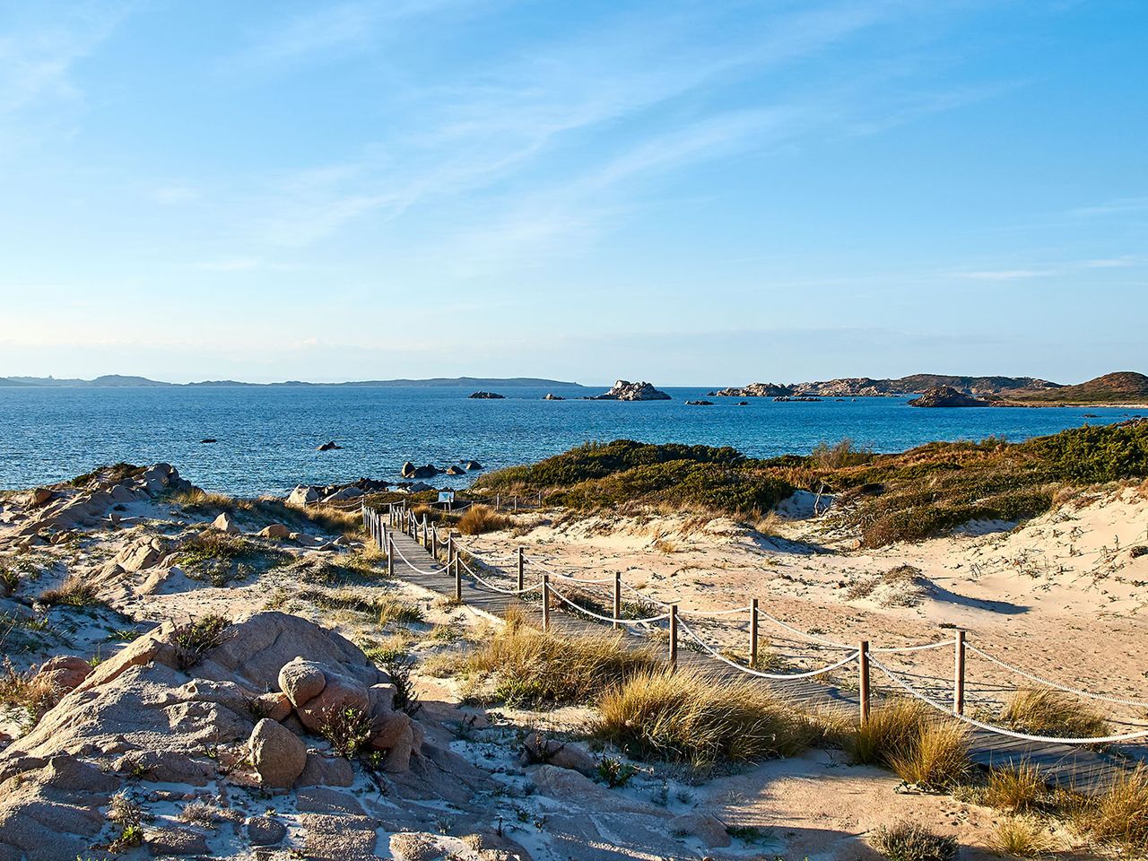 Spiaggia di Bassa Trinita auf La Maddalena