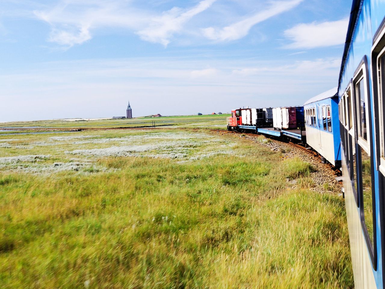 Schmalspurbahn auf Wangerooge