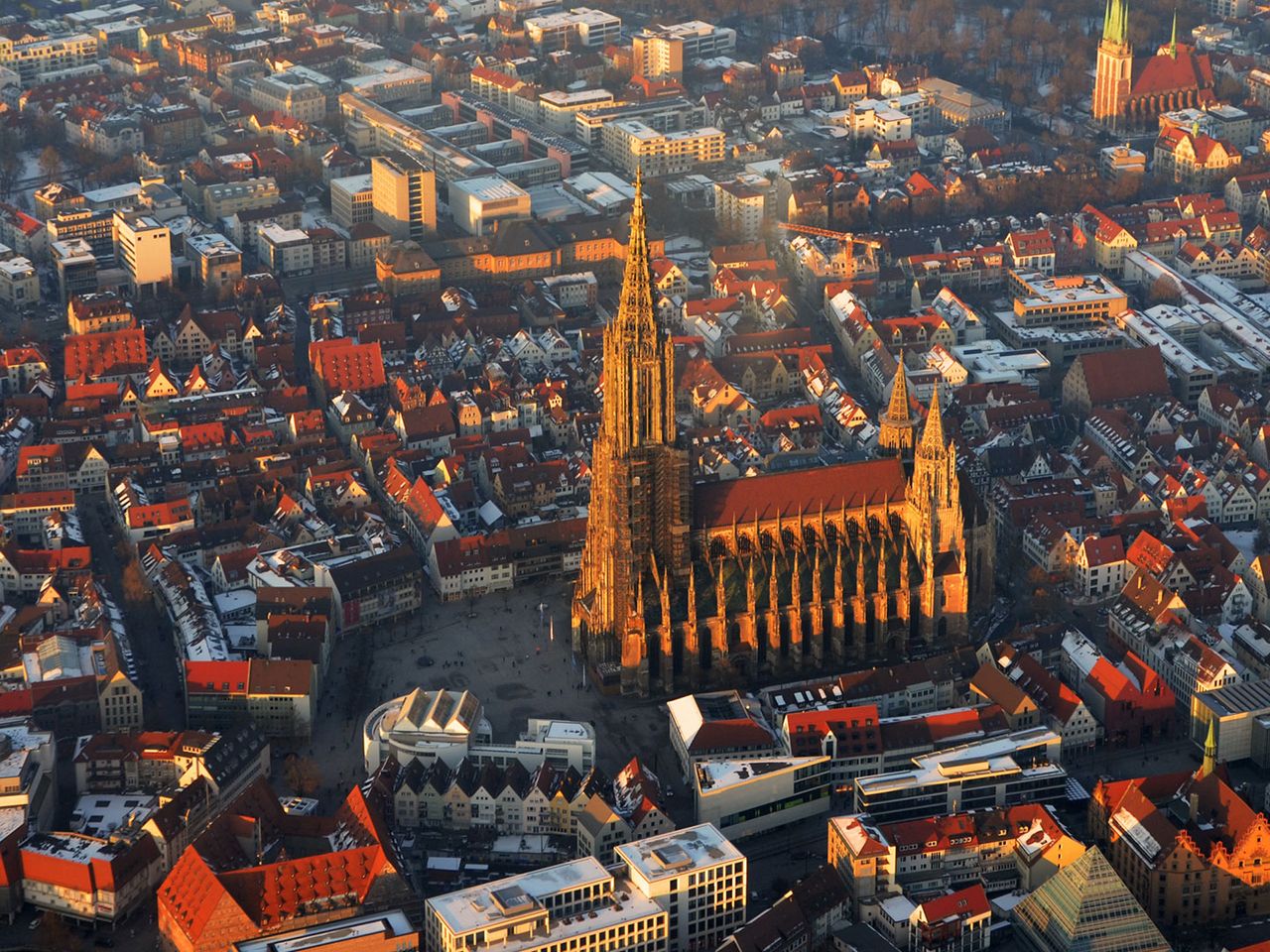 Ulmer Münster von oben