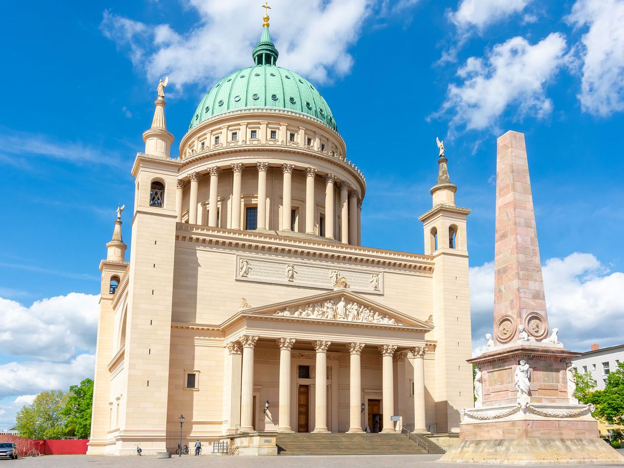 St. Nikolaikirche in Potsdam von außen