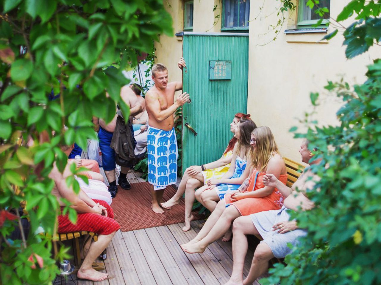 Rajaportti Sauna in Tampere, Finnland