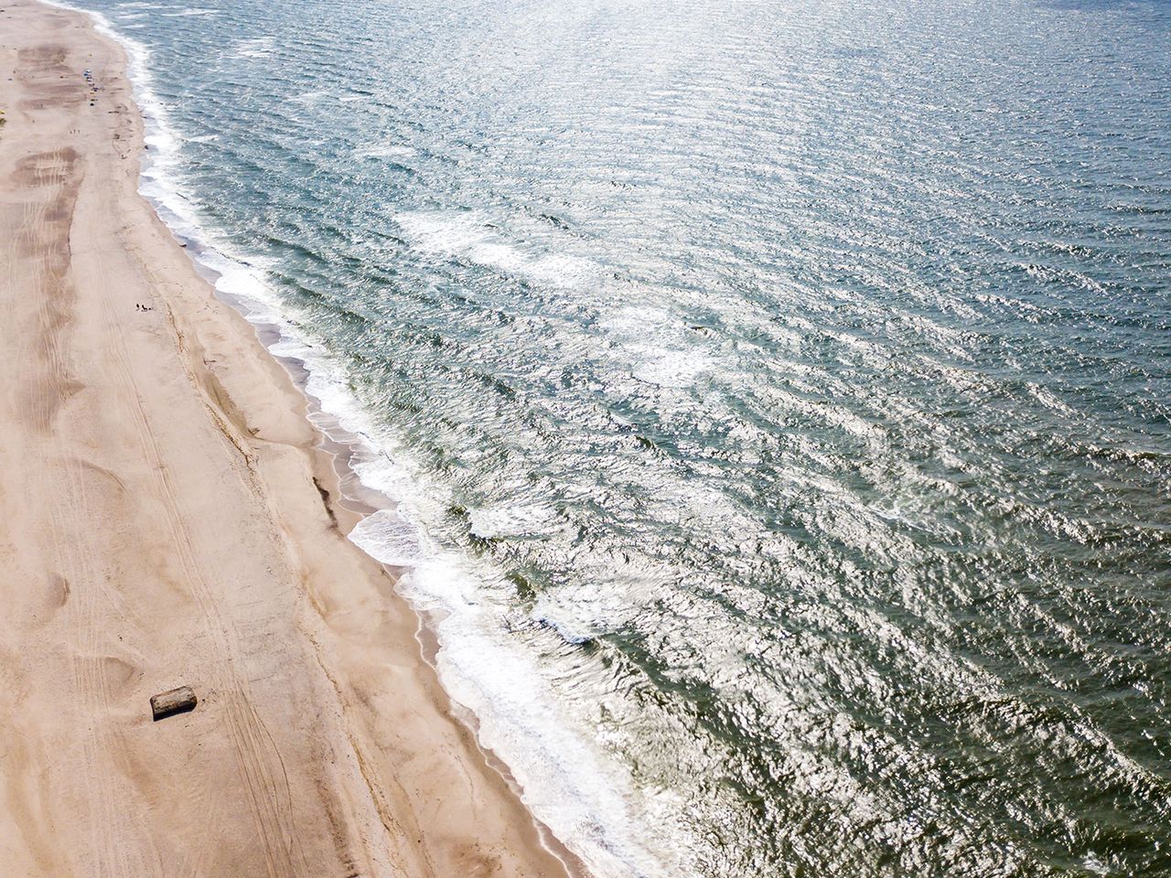 Strand von Søndervig von oben