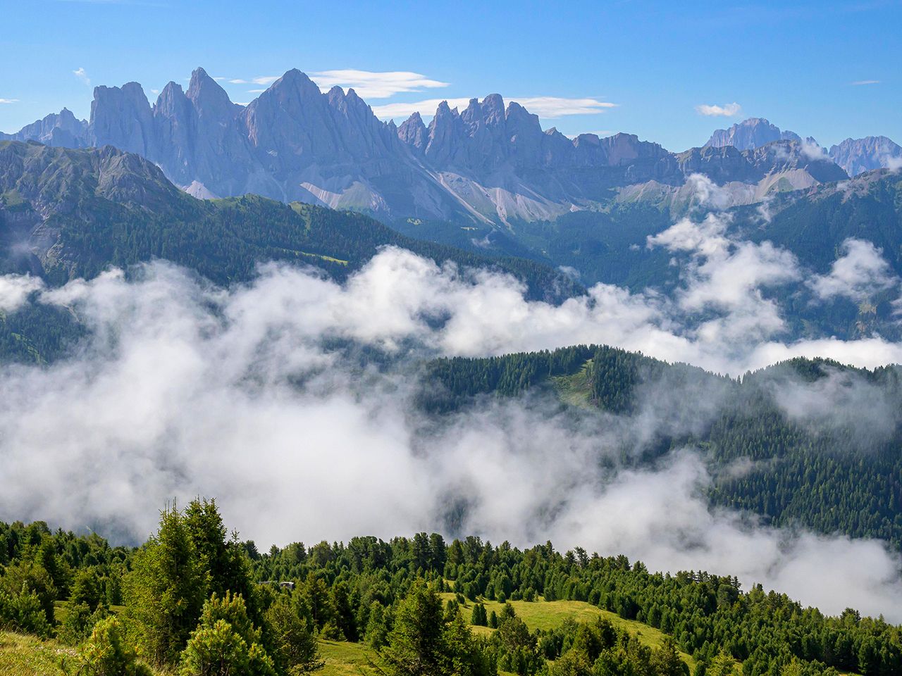 Plose in den Lüsner Bergen, Südtirol