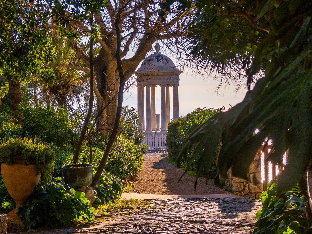 Marmortempel auf Son Marroig, Mallorca