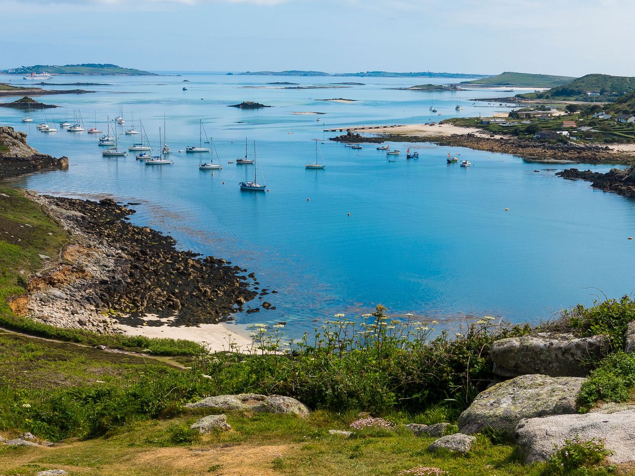 Scilly Islands, Blick auf Bryher