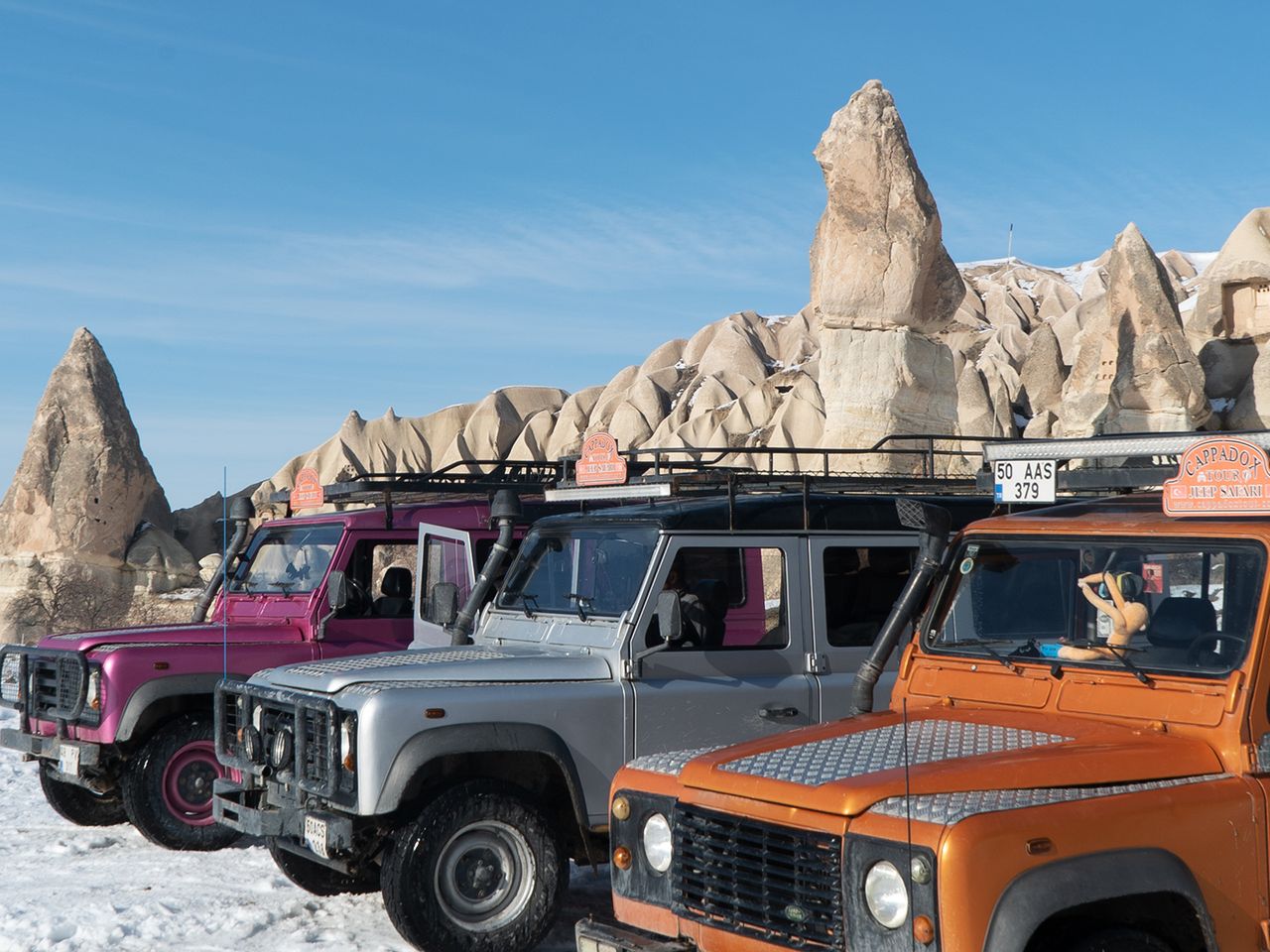 Jeep Safari durch das Love Valley in Kappadokien