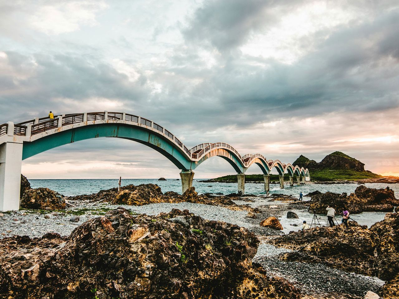 Drachenbrücke in Taiwan