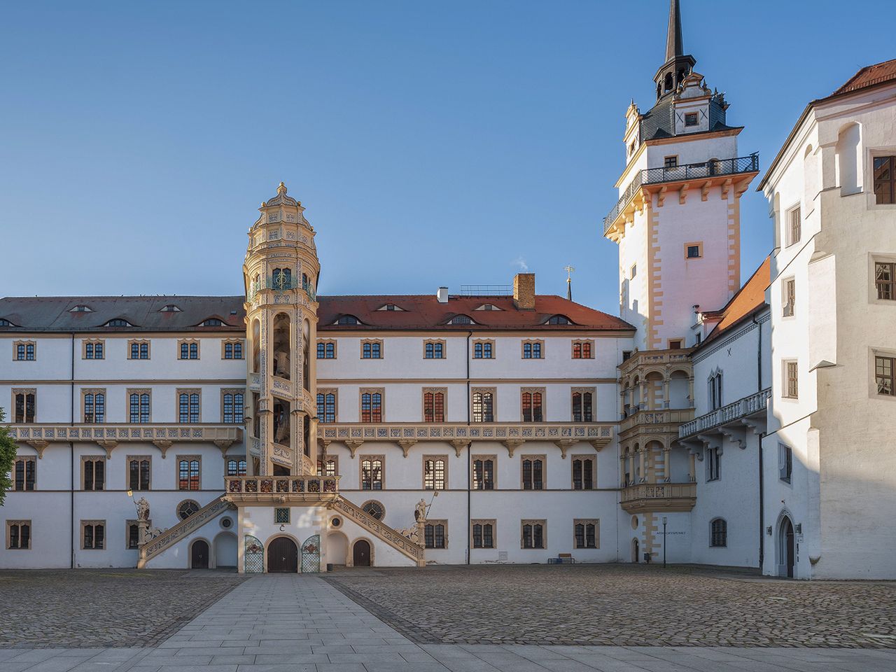 Schloss Hartenfels, Torgau in Sachsen