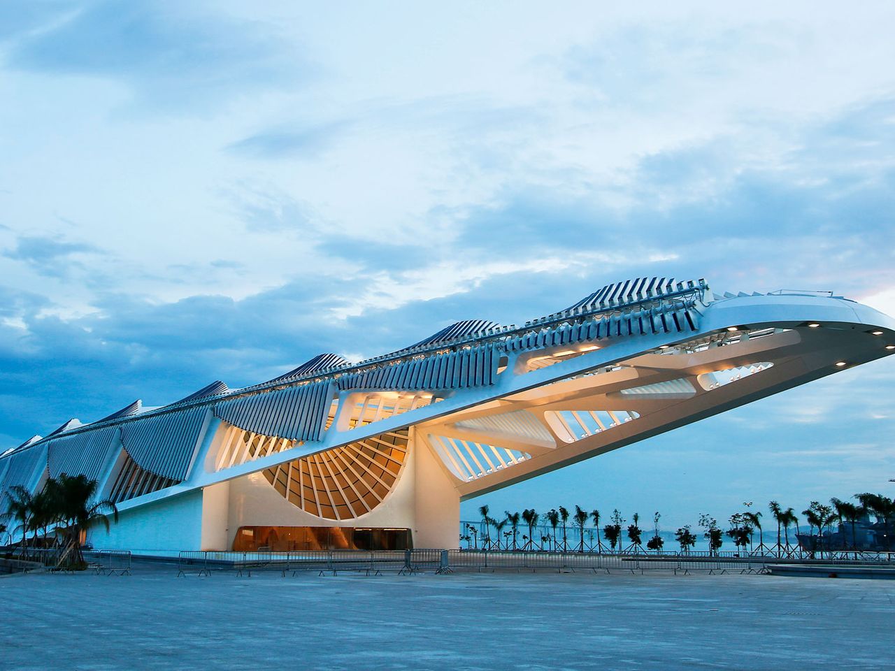 Museu do Amanhã, Außenansicht
