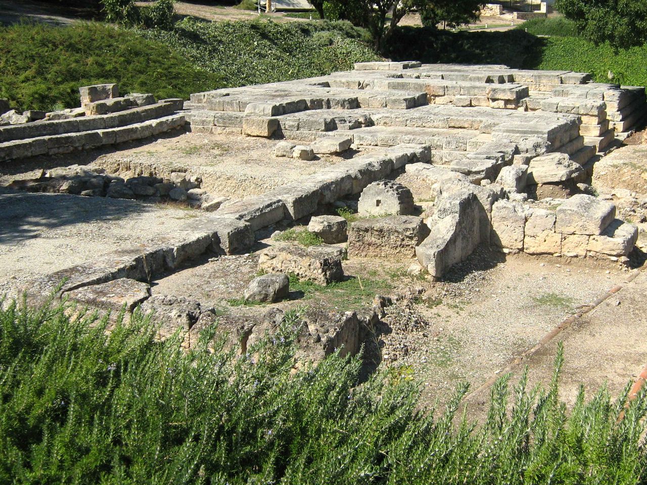 Tempel von Ammon Zeus, Chalkidiki