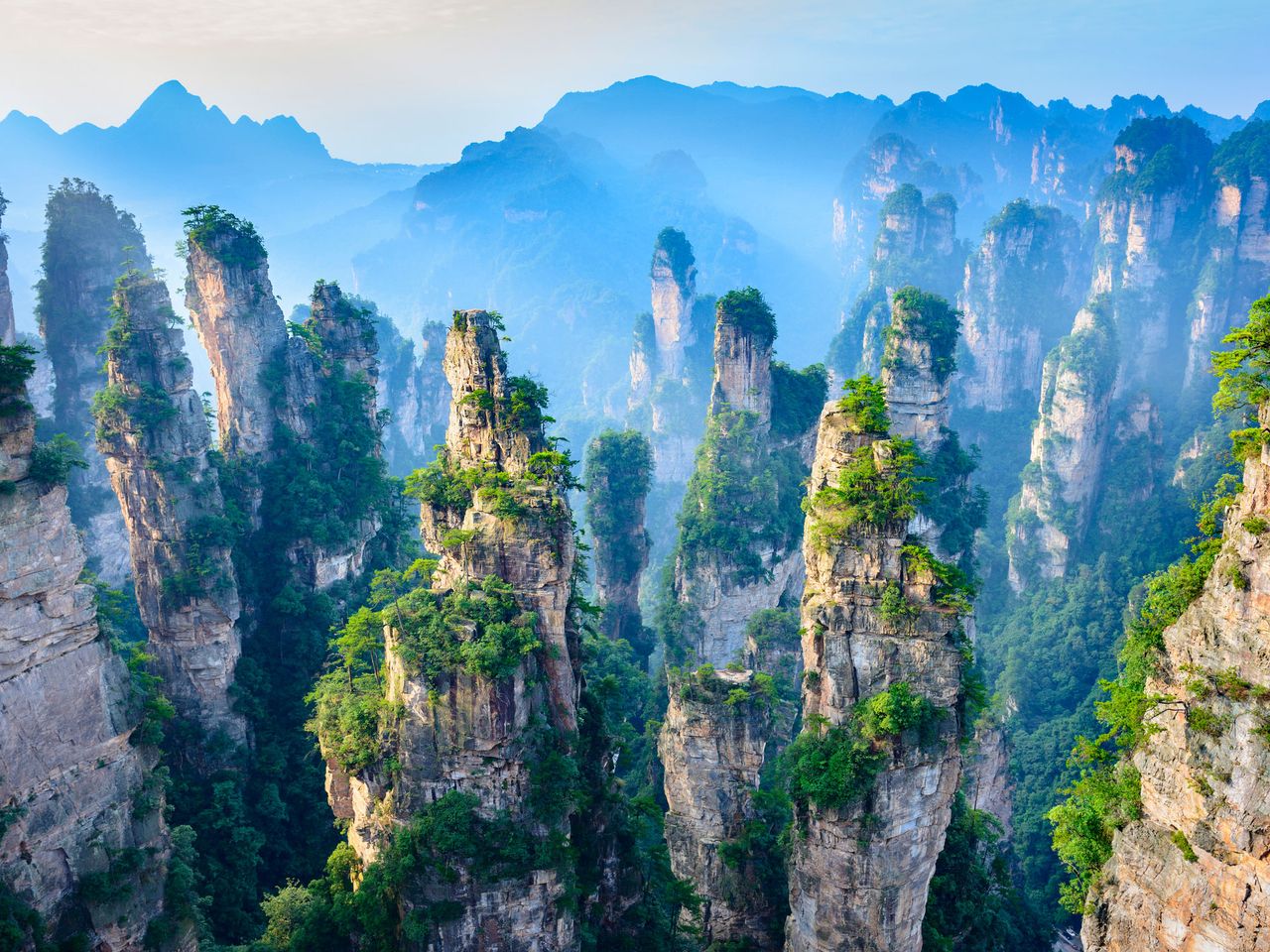 Zhangjiajie Nationalpark, China