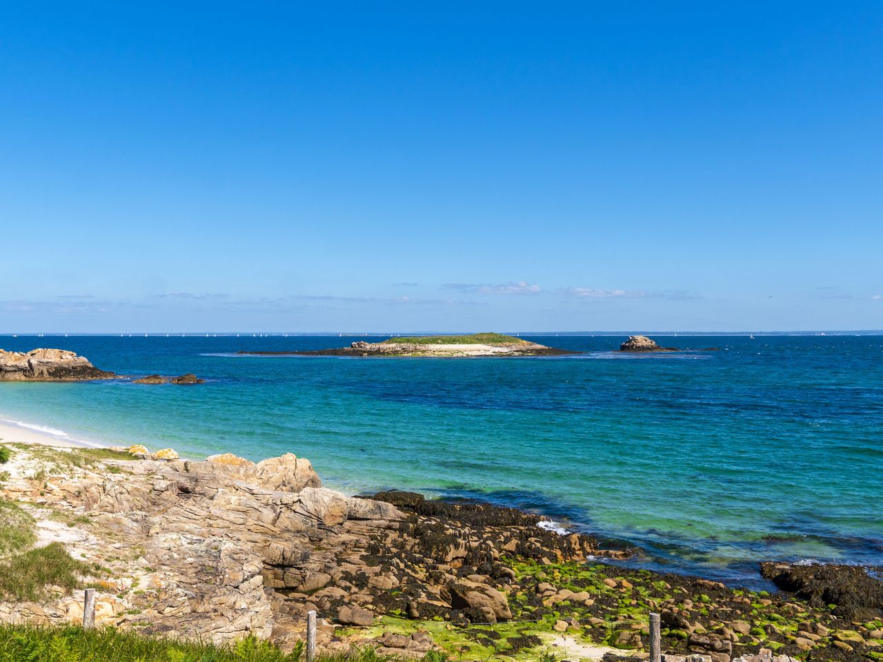 Îles de Glénan, Blick aufs Meer