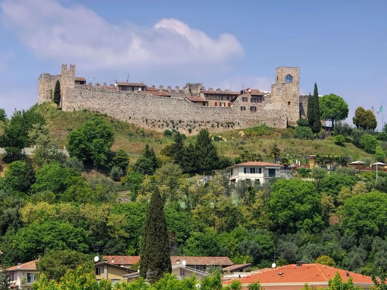 Burg von Padenghe Sul Garda