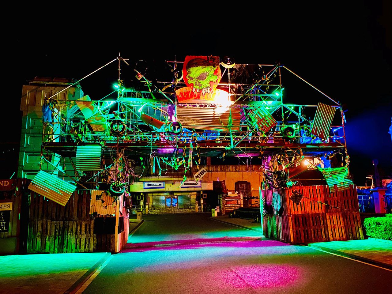 Scare Zone Acid Rain, Movie Park Germany