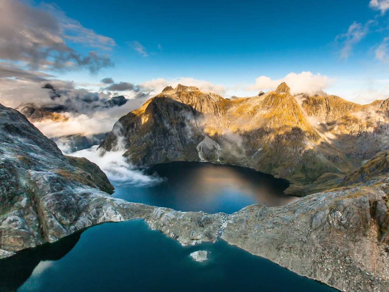Der Lake Quill in Neuseeland